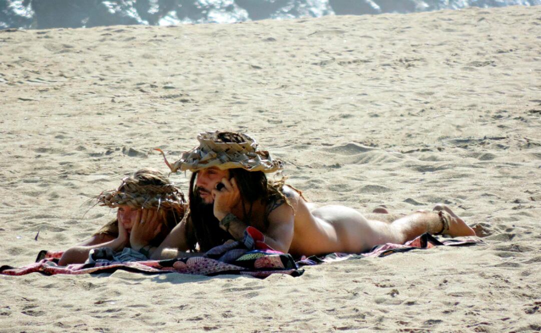 Nude, Zipolite en Oxaca. Puedes disfrutar de una vista al mar y tomar prestado un pareo o tapete para que la arena no afecte tu piel. (Foto:Cortesía Nude)