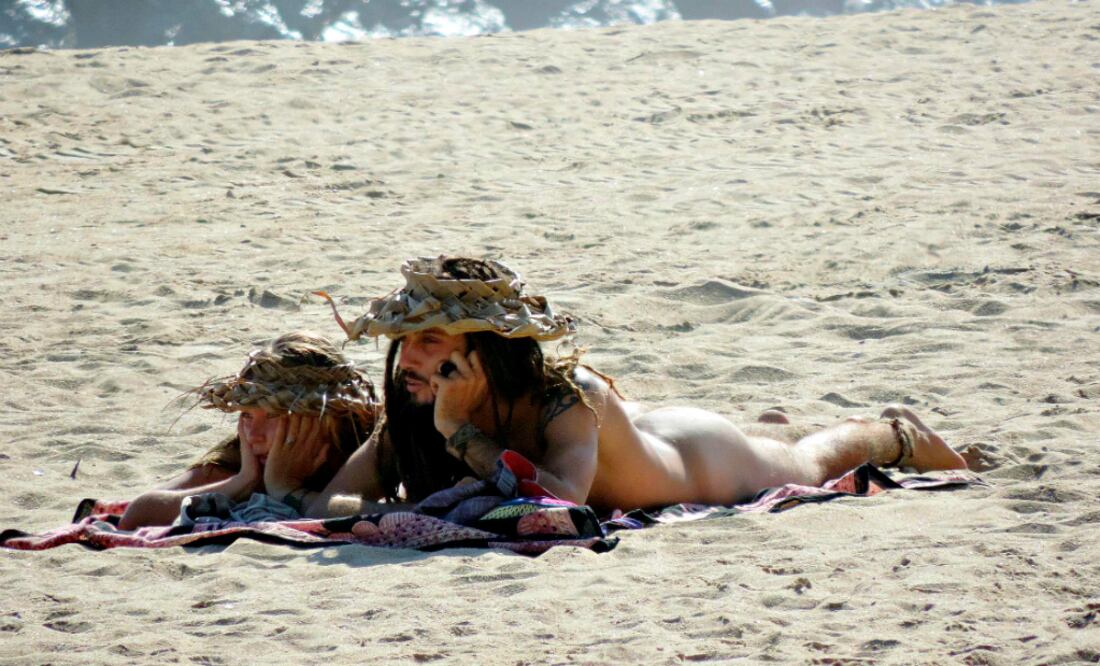 Nude, Zipolite en Oxaca. Puedes disfrutar de una vista al mar y tomar prestado un pareo o tapete para que la arena no afecte tu piel. (Foto:Cortesía Nude)