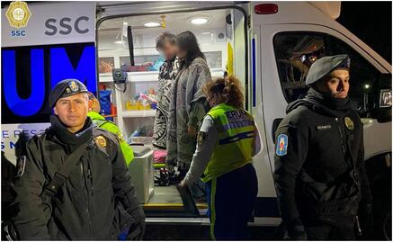 Jóvenes se pierden en la zona alta del Ajusco; escuadrón de rescate los pone a salvo