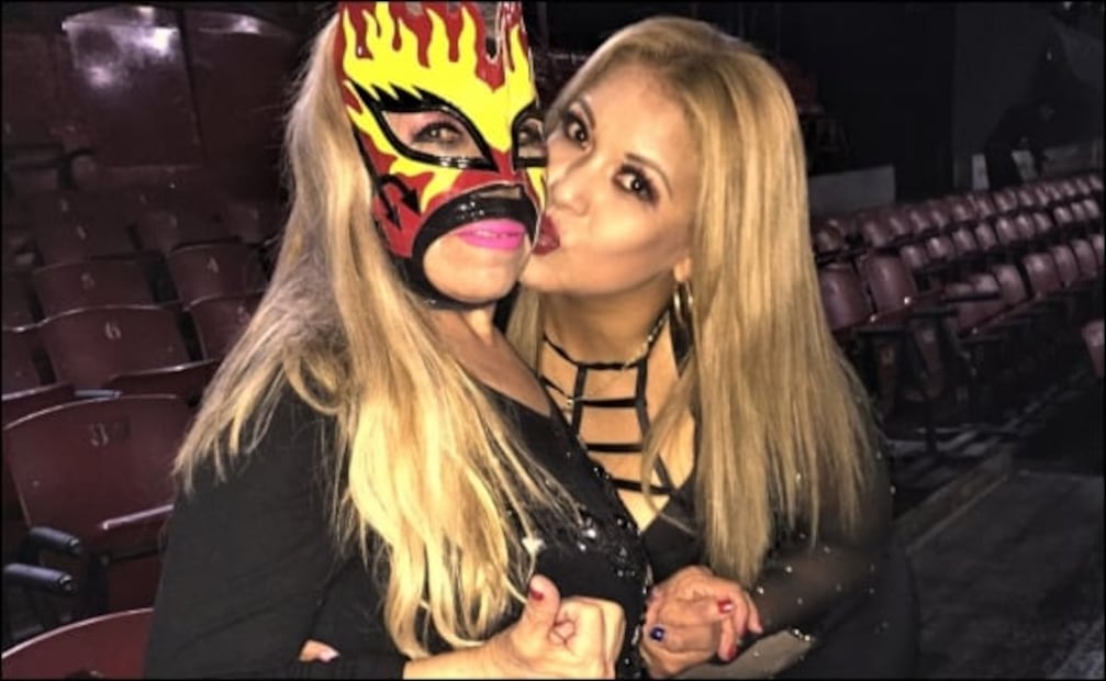 La Diabólica y Tiffany, cómplices de vida que defienden su pasión por la Lucha Libre