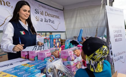 Arranca programa “Sí al desarme, sí a la paz” en la GAM; se recibirán armas blancas, anuncia Secretario de Gobierno 