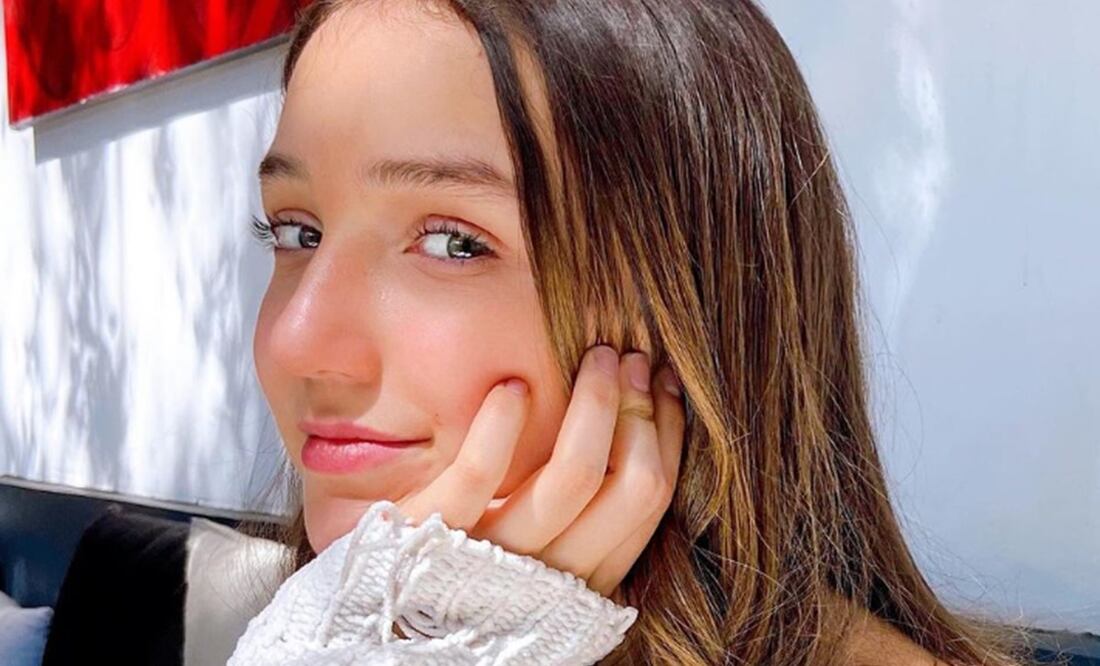 Nina Rubín, la hija de Andrea Legarreta y Erik Rubín. Foto: Instagram oficial.
