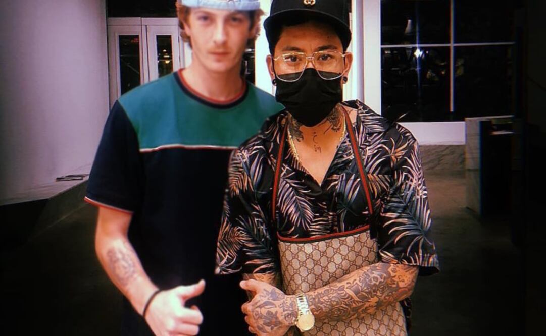 A pesar de que el tatuador visitó México por la inauguración de una boutique, su llegada al país se centró en la visita que realizó a Los Pinos. Foto: Instagram