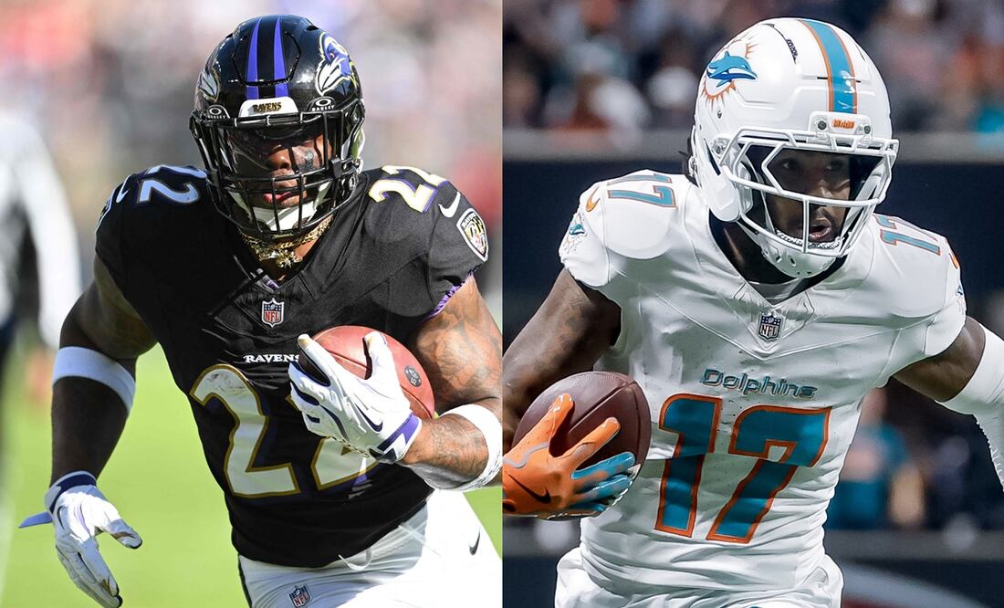 Ravens vs Dolphins: Horario y transmisión para ver EN VIVO Semana 9 de la NFL / Foto: AFP/EFE
