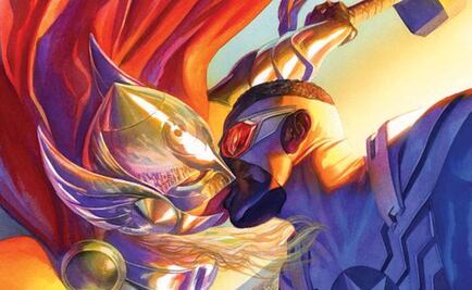 El beso de Thor y Capitán América