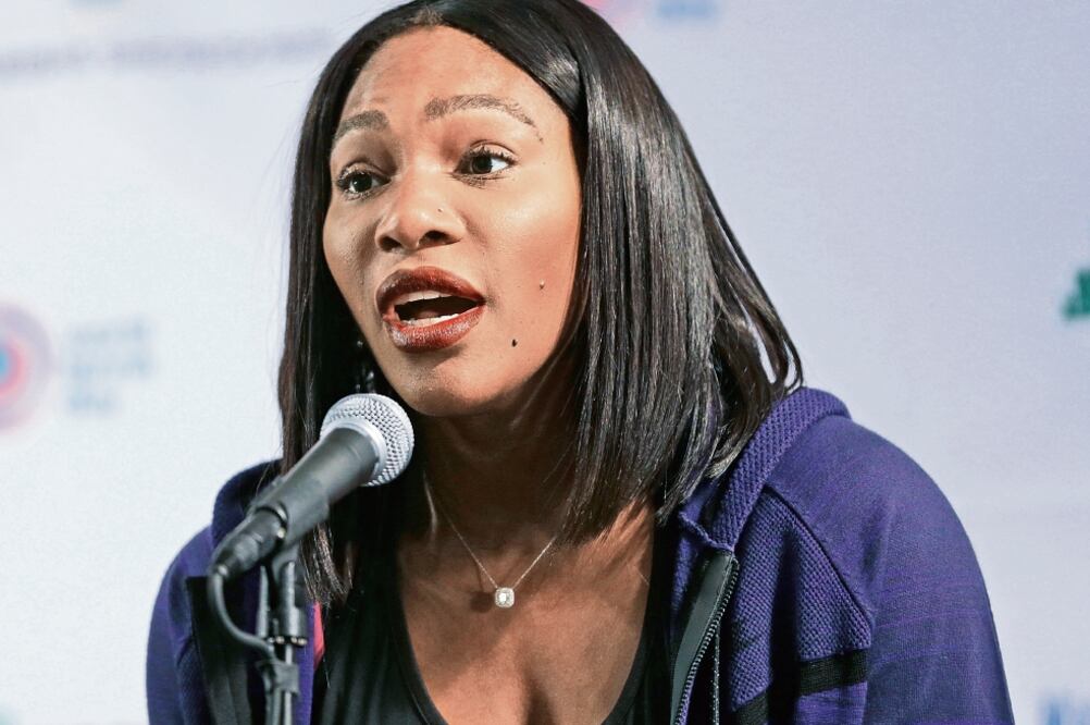 Serena Williams mostró total apoyo a Sharapova por su valentía (SETH WENIG. AP)