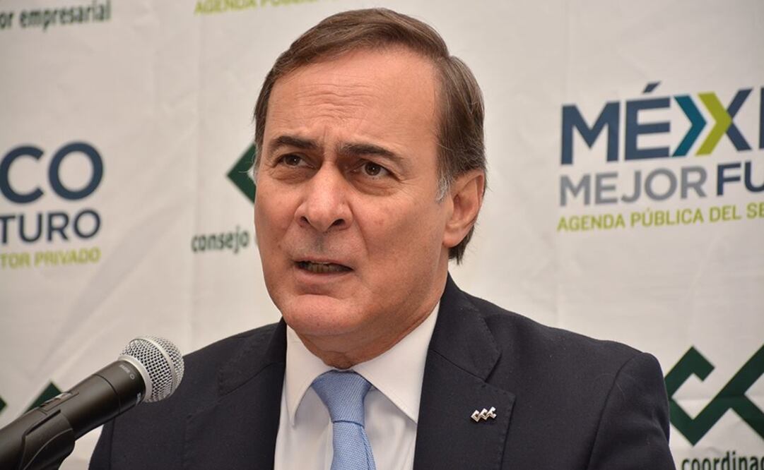 Juan Pablo Castañón, presidente del Consejo Coordinador Empresarial (Foto: Tomada de Facebook)