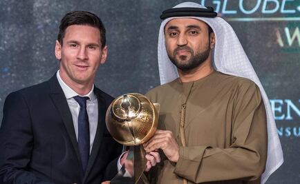 Messi, reconocido como mejor jugador del mundo en Dubai