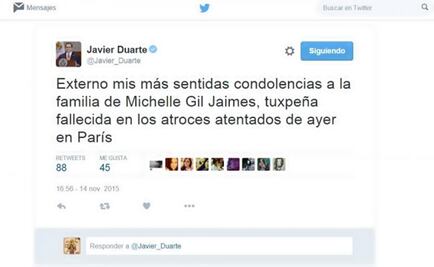 Second Mexican who died in Paris was from Tuxpan, Veracruz