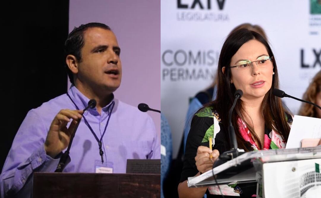 El diputados panitas Xavier Azuara obtuvo 41 votos y la diputada Laura Rojas 36 / Tomadas de Twitter @XavierAzuaraSLP @diputadospan · 31 jul.