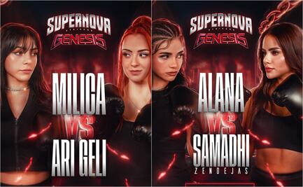 Supernova 2026 promete fuego en el ring; Alana Flores, Milica y Mario Bautista van por la gloria