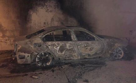 Militante del PAN en SLP graba incendio de su auto; denuncia atentado