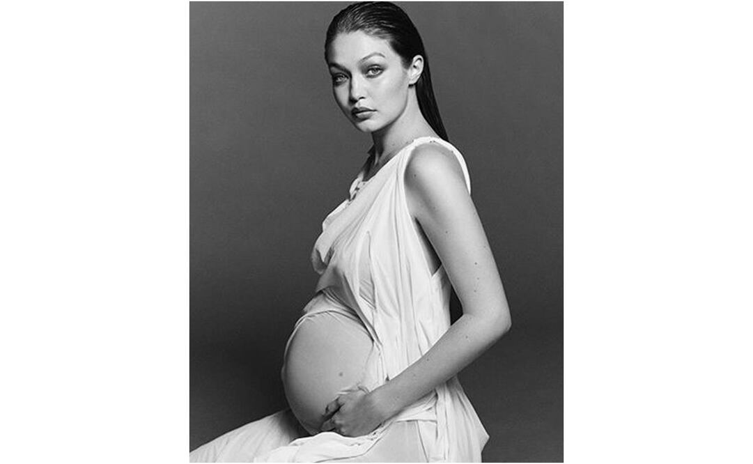 Gigi Hadid, a pcoos días de convertirse en mamá. Foto: Instagram