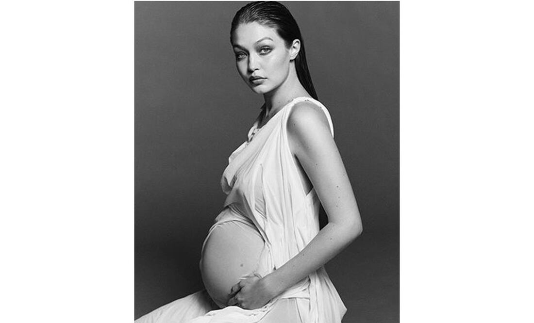 Gigi Hadid, a pcoos días de convertirse en mamá. Foto: Instagram