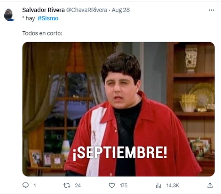 Memes de septiembre. Foto: Redes sociales