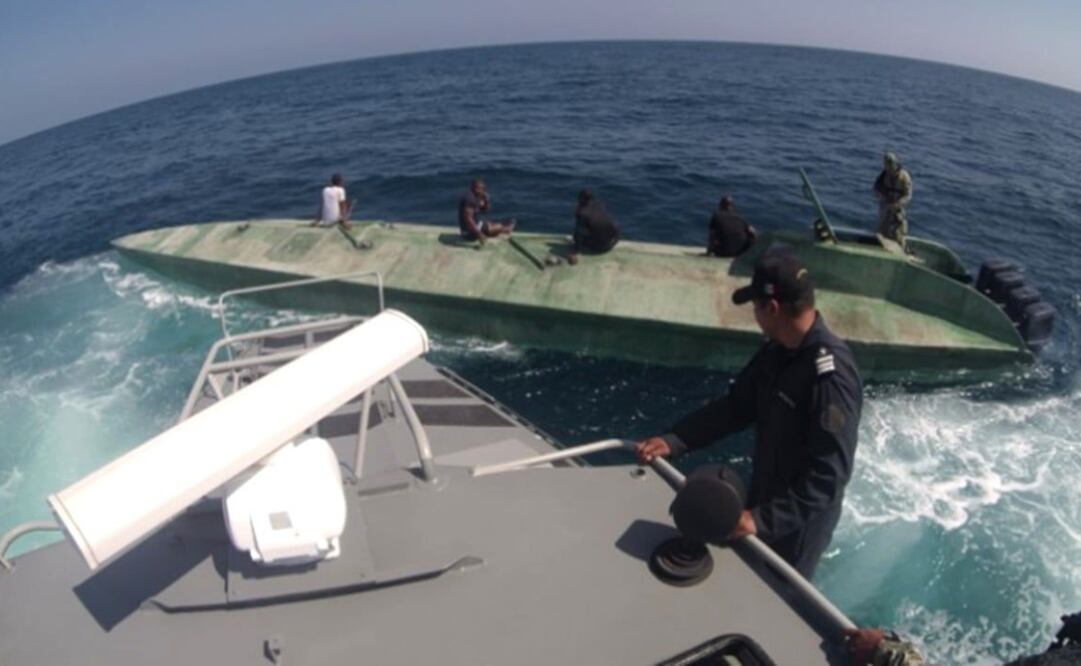 Los narcosubmarinos son difíciles de rastrear para las autoridades. Foto: Especial