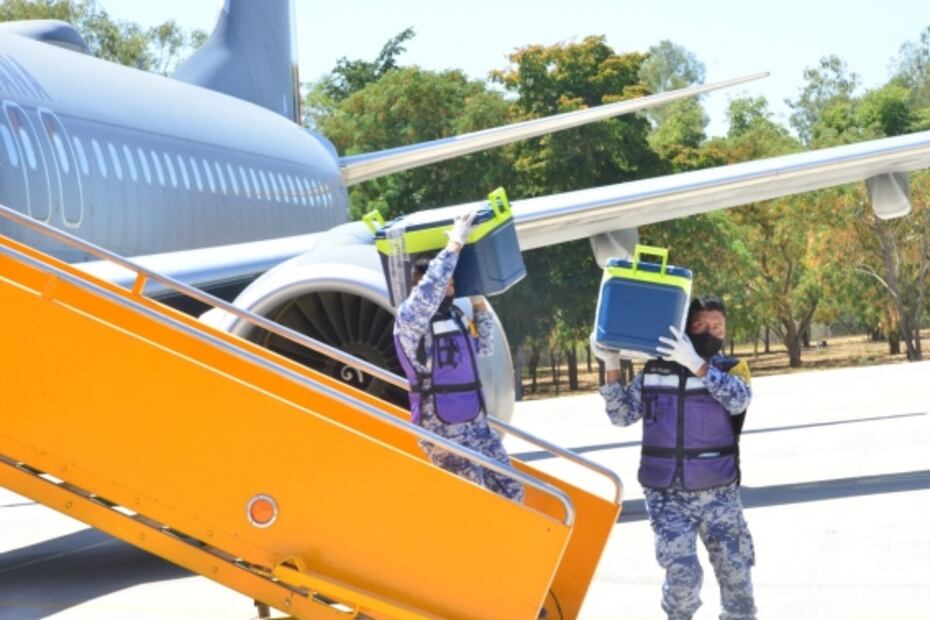 Llega a Sinaloa segundo lote con más de 20 mil vacunas contra Covid