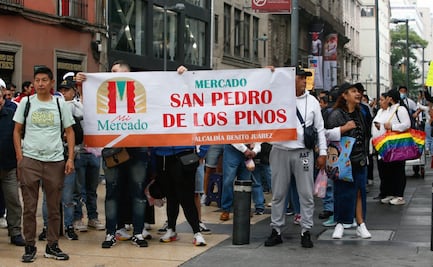 Hay contradicciones en líderes de locatarios que protestan contra “abastos populares”, dice Cravioto; indica que uno de ellos consejero del PRI