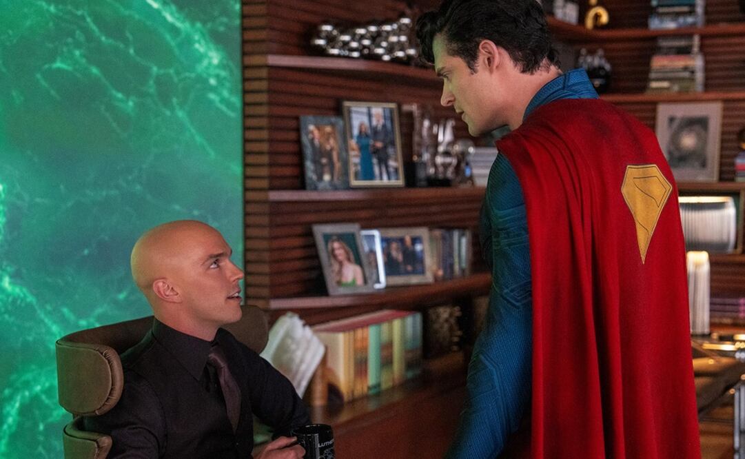Nicholas Hoult y David Corenswet en "Superman" (2025). Foto: IMDb.