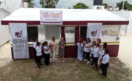 Sheinbaum inaugura Centro Libre para las Mujeres en Campeche; busca acompañar y empoderar mujeres en situación de vulnerabilidad