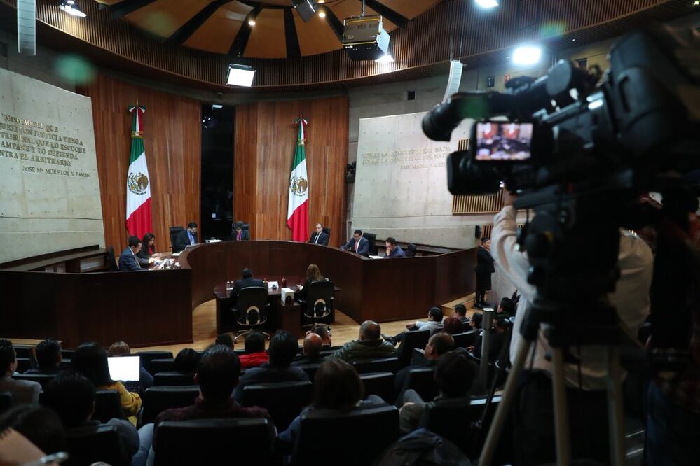 Foto tomada del Twitter @TEPJF_informa