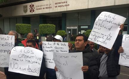 Transportistas de la ruta 57 acusan a la Semovi de presuntos abusos y hostigamientos en operativos