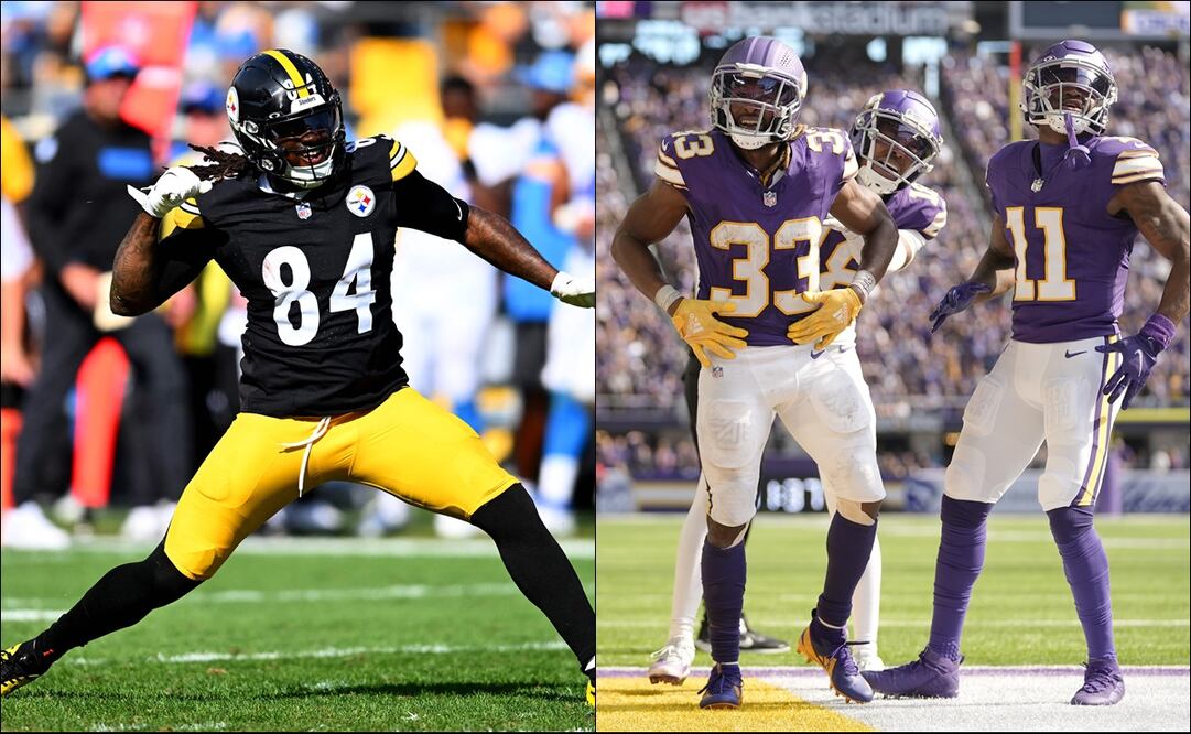 Steelers y Vikings mantienen paso perfecto / Foto: Especiales