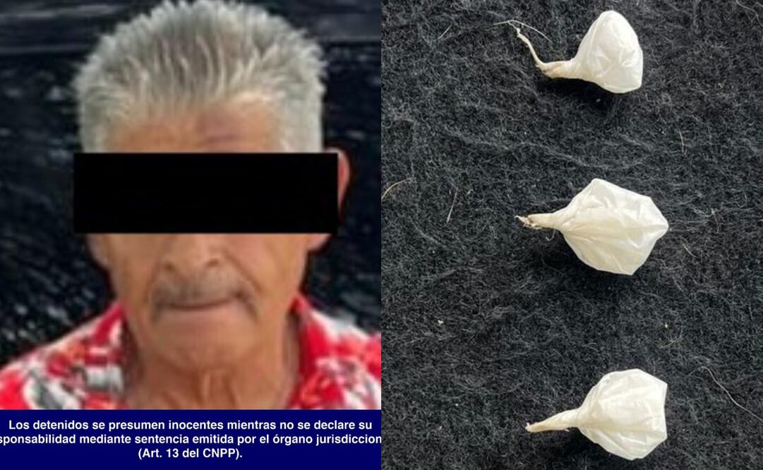 Elemento canino logra detección de persona con posesión de narcóticos en Sonora (13/05/2025). Foto: Especial