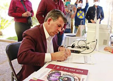 Ricardo Sheffield se registra como candidato de Morena a la alcaldía de León