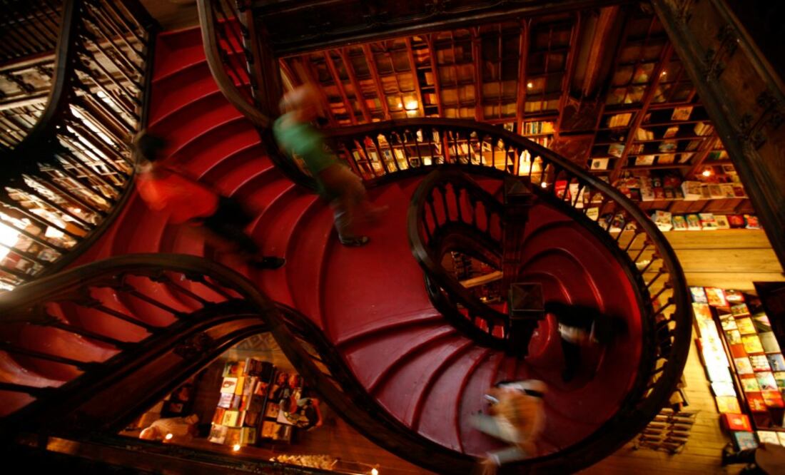 J.K. Rowling se inspiró en sitios como la librería Lello para escribir los libros de Harry Potter. (Foto: Archivo El Universal)