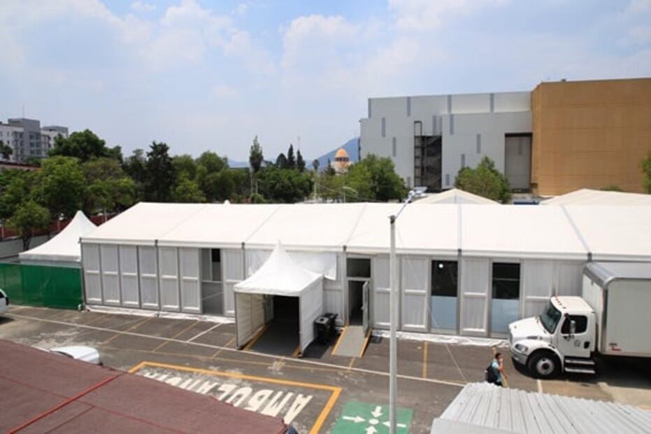 Ampliación del IMSS en Magdalena de las Salinas recibe primeros pacientes con Covid-19