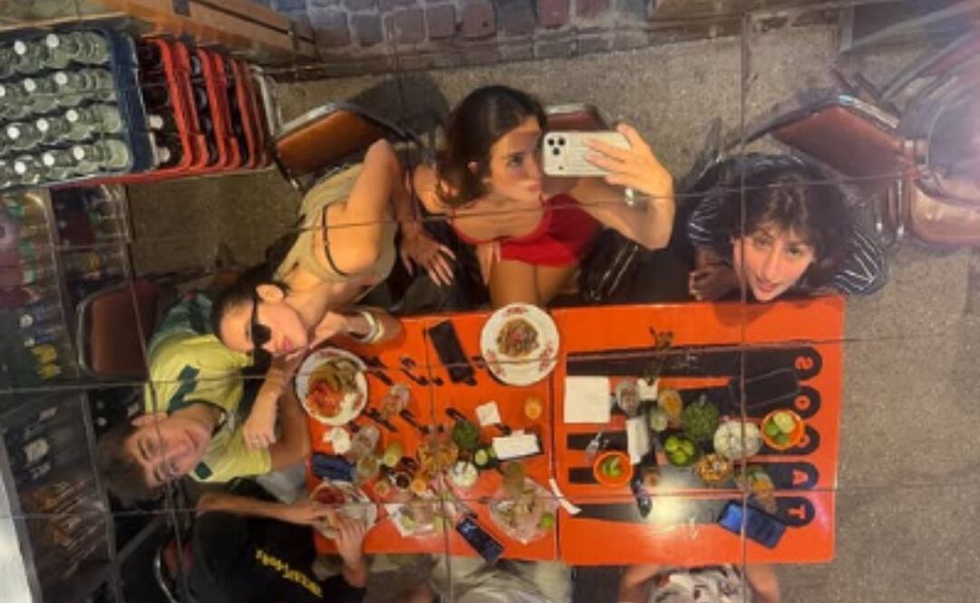 Dua, Rina Lipa y Gjin Lipa comieron en famosa taquería de CDMX. Foto: Captura de pantalla (@dualipa)