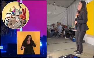 31 Minutos en el Zócalo: intérpretes de lengua de señas se roban el show; así reaccionaron en redes