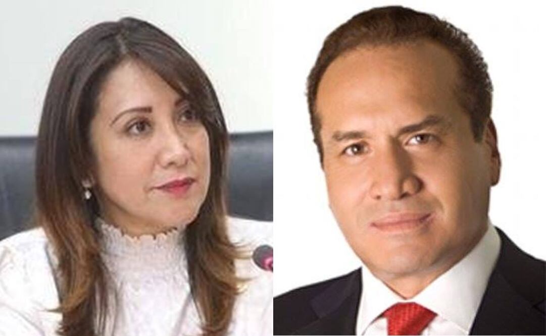 El presidente presentó un veto en contra de la designación de Ana Yadira Alarcón Márquez y Rafael Luna Alviso como comisionados del INAI /Fotos tomadas de Twitter 