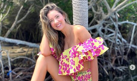 Tras amputación de pierna, Daniella Álvarez regresa al mar a nadar