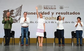Participaron 150 mil personas en gira de rendición de cuentas, asegura Sheinbaum; el amor es correspondido, dice