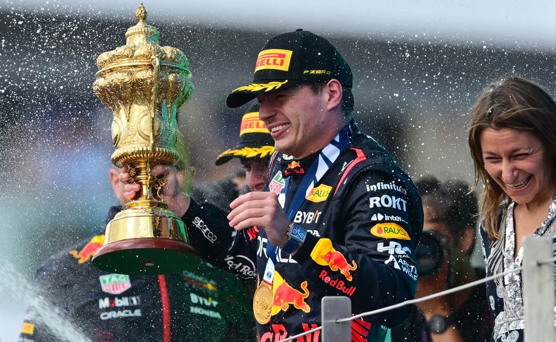 Max Verstappen en el Gran Premio de Gran Bretaña - Foto: AFP