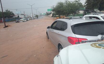 Lluvias dejan desbordamiento de arroyos y cierres carreteros en Sonora; no se reportan víctimas 
