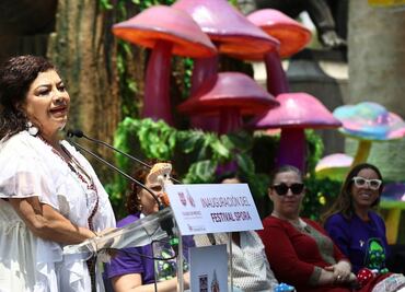 Brugada inaugura Festival Spora en el Bosque de Chapultepec; anuncia qué actividades habrá