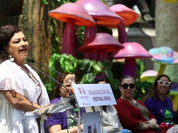 Brugada inaugura Festival Spora en el Bosque de Chapultepec; anuncia qué actividades habrá