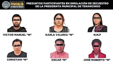 FGJEM imputa a alcaldesa por falso secuestro