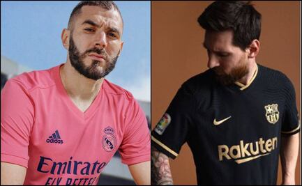 Conoce los nuevos uniformes del Real Madrid y Barcelona