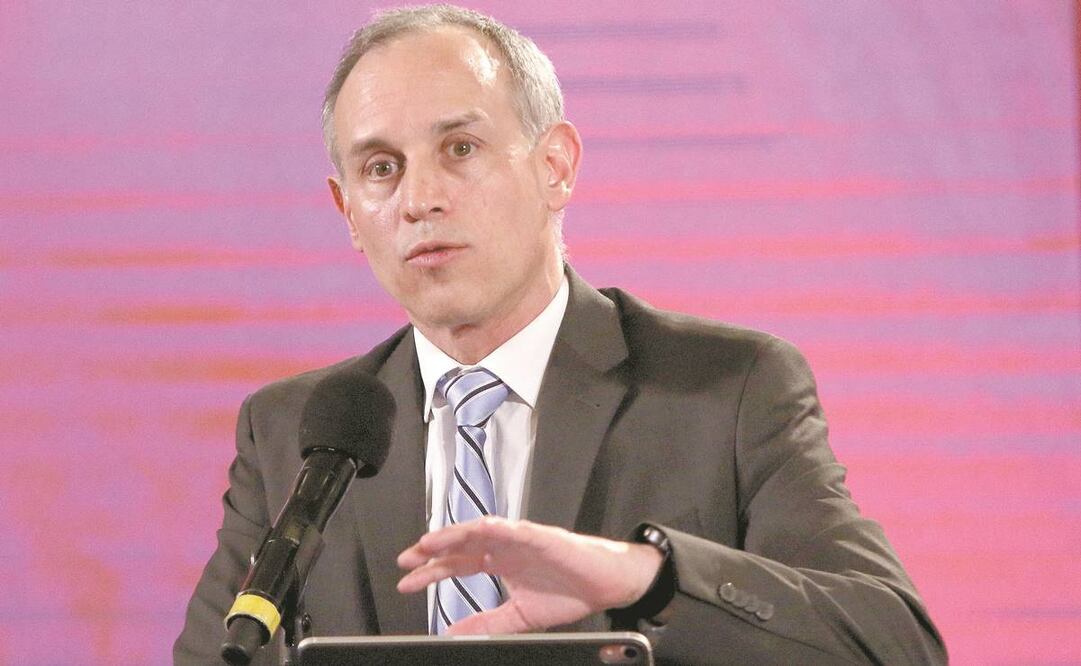 Hugo López-Gatell dijo que el acuerdo es entre Rusia y un ente privado en el que nada tiene que ver el gobierno mexicano. Foto: ROSALÍO HUÍZAR. EL UNIVERSAL