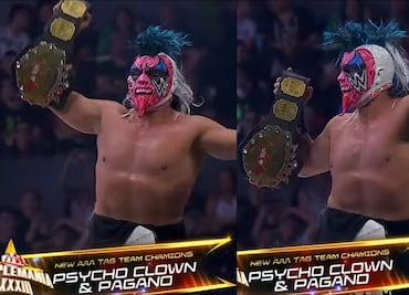 Psycho Clown y Pagano son los nuevos Campeones de Pareja de Triple A; derrotaron a los Garza en Triplemanía XXXIII
