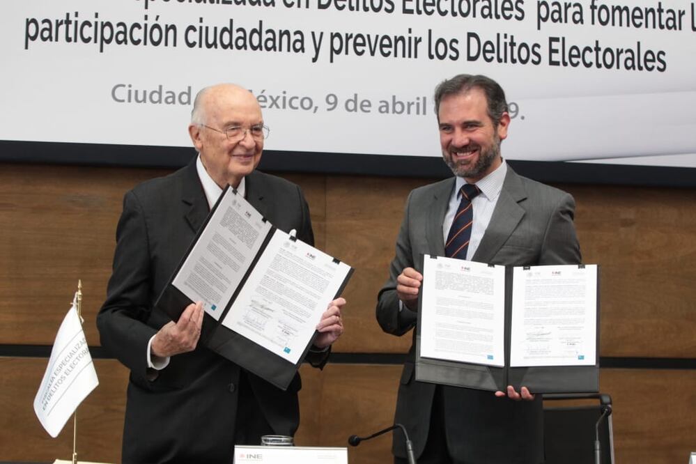 Foto tomada del Twitter @INEMexico