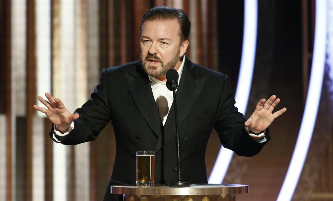Ricky Gervais. Foot: Archivo