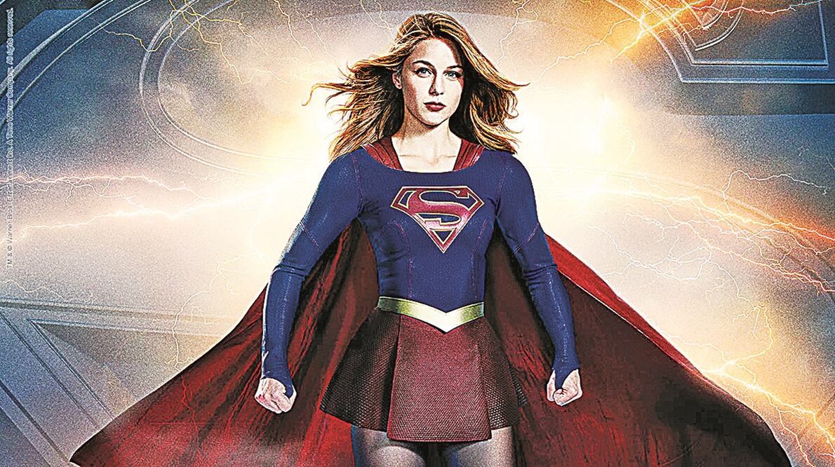 Melissa Benoist es Supergirl. Foto: Archivo