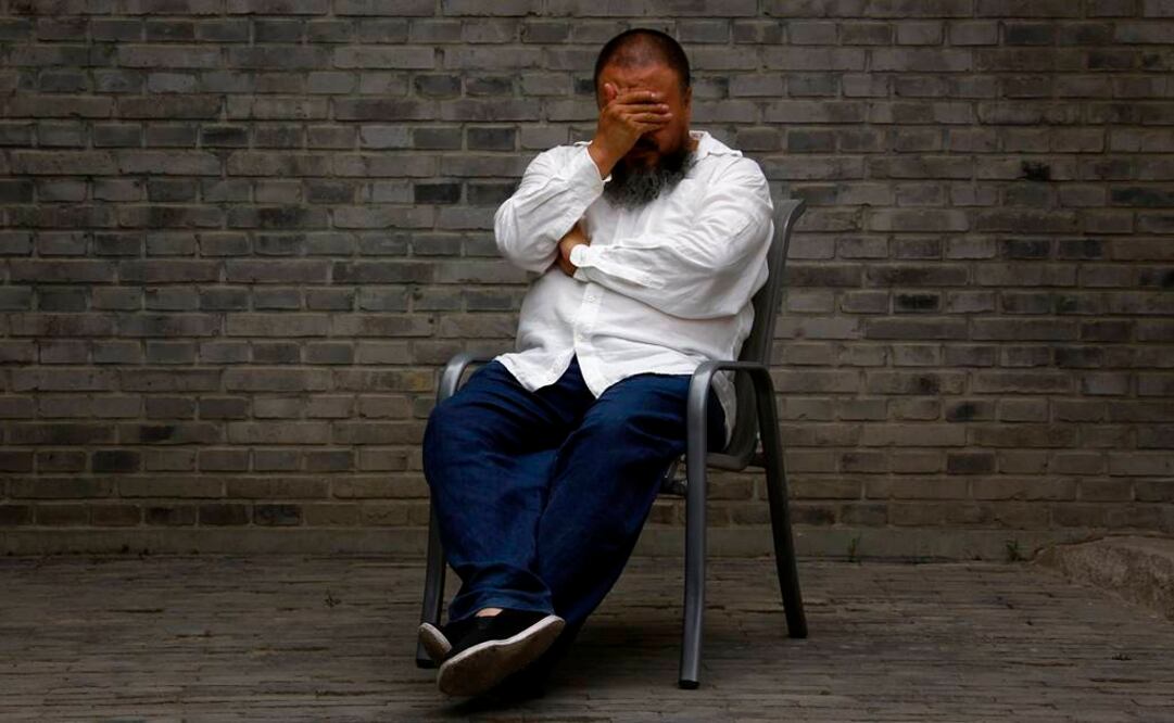 El contestatario artista estuvo detenido sin juicio 81 días en 2011, acusado de fraude fiscal. (FOTO: Archivo EL UNIVERSAL)