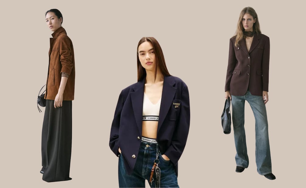 El truco de styling que afina el torso y eleva cualquier look. Fotos: Tommy Hilfiger, Massimo Dutti, Zara
