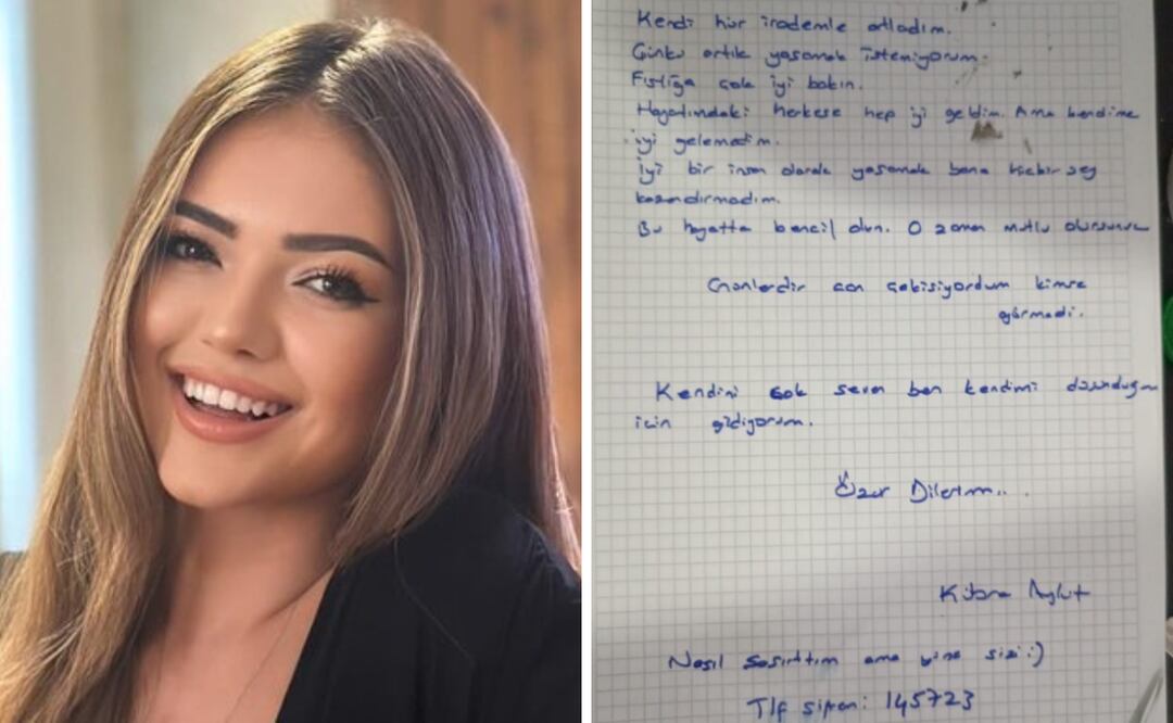 La influencer Kubra Aykut, de 26 años, conmocionó al mundo digital con su inesperada muerte. Foto: Captura de pantalla (X)